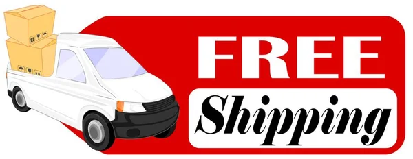 free shipping and delivery truck