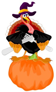 Komik hindiyle Şükran Günün kutlu olsun.