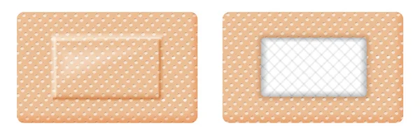白底长方形胶粘剂的简易成分 — 图库矢量图片