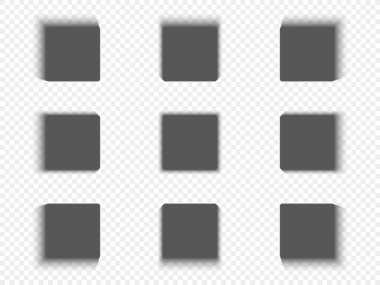 İşaretli arkaplanda farklı derecelerde gölgeli küp biçiminde şeffaf olmayan desenler oluşturuldu