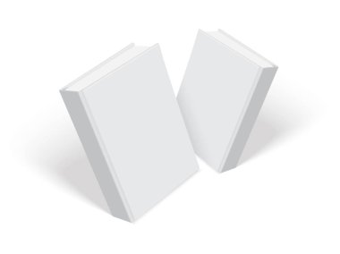 vektör kadar sahte kalın kapaklı kitaplar