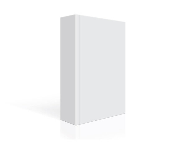 книги с толстым покрытием макет вектор
