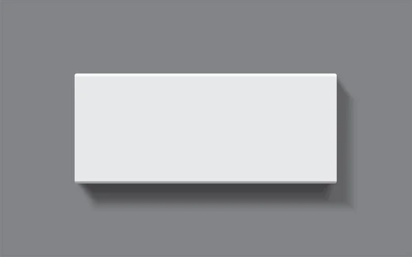 Прямоугольная Коробка Темном Фоне — стоковый вектор