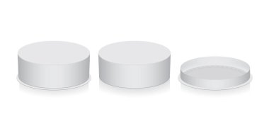 yuvarlak kutu renkleri sahte vektör şablon değiştirmek kolaydır