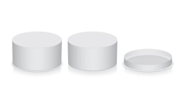 yuvarlak kutu renkleri sahte vektör şablon değiştirmek kolaydır