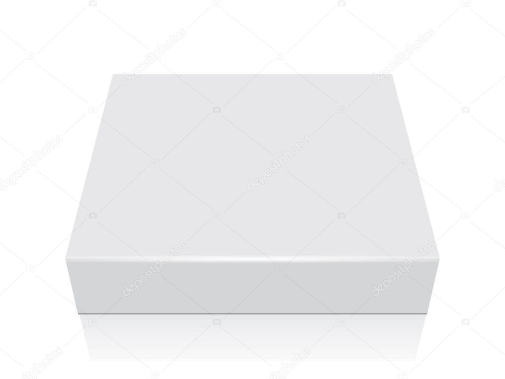 Square box for your design and logo
