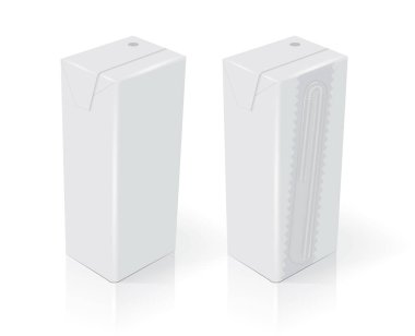 Logo ve Dizayn için karton ambalaj. Kolay renkleri değiştirmek.