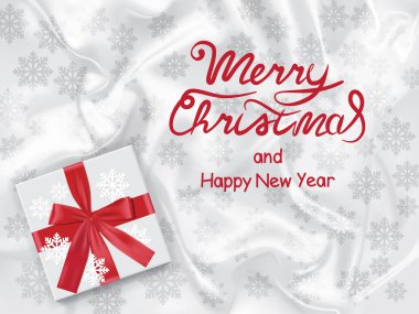 Mutlu Noeller ve mutlu yıllar tebrik kartı.