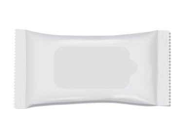 Kağıt veya plastik paketleme bu renkleri sahte vektör şablon değiştirmek kolaydır