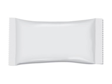 Kağıt veya plastik paketleme bu renkleri sahte vektör şablon değiştirmek kolaydır