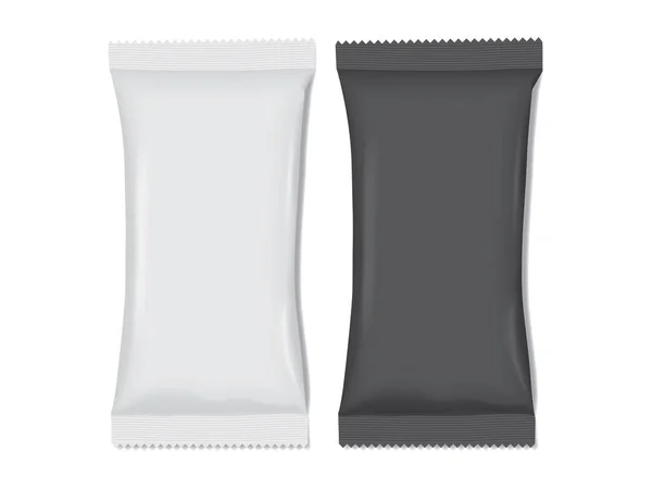 Emballage Papier Plastique Est Facile Changer Les Couleurs Modèle Vectoriel — Image vectorielle