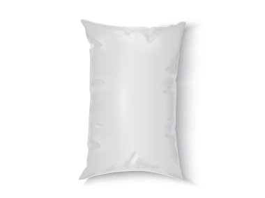 Ürün renkleri sahte vektör şablonu değiştirmek kolay için plastik ambalaj