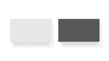 kartvizit tasarım vektör şablonu alay etmek için