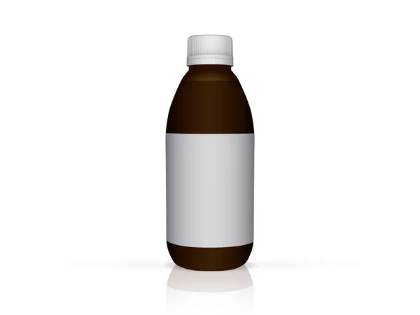 Embalaje con medicamentos para su diseño — Vector de stock