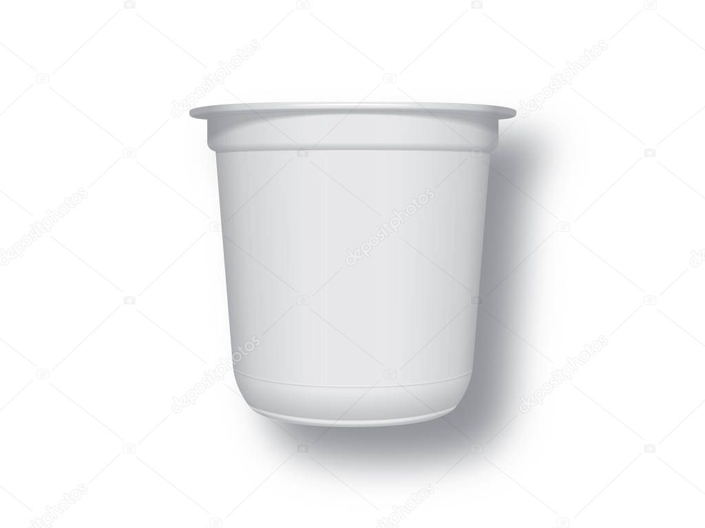 Plastic cup for your design and logo