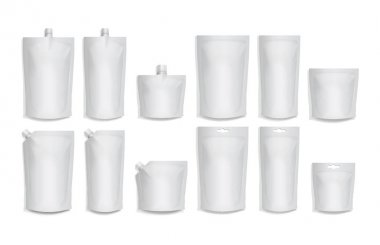 Tasarım ve logonuz için Doy paketi ambalajı