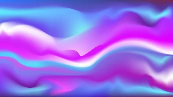 波状の要素とモダンな色の背景 — ストックベクタ