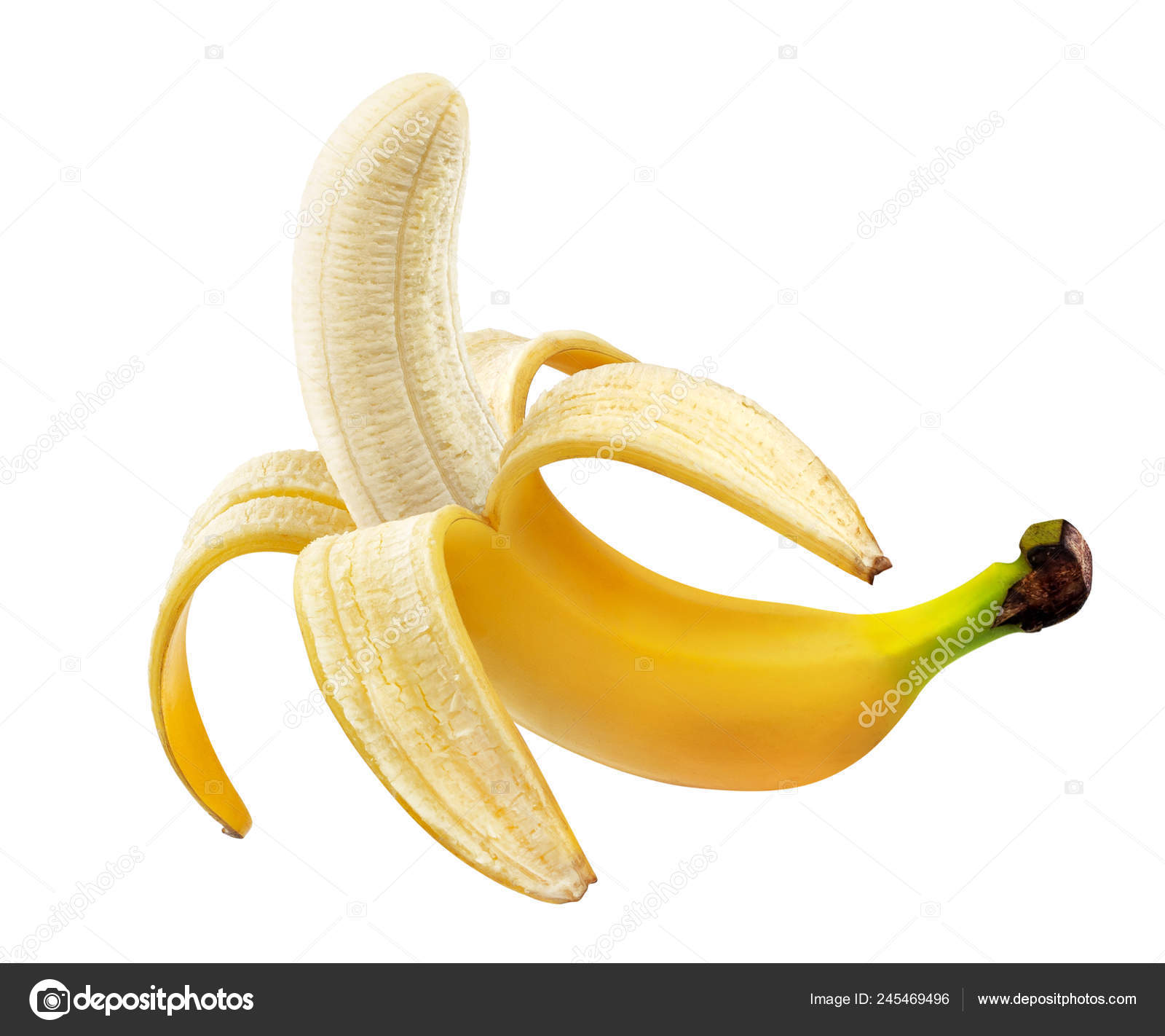 Geschalte Banane Isoliert Auf Weissem Hintergrund Mit Schneideweg Stockfotografie Lizenzfreie Fotos C Xamtiw 245469496 Depositphotos