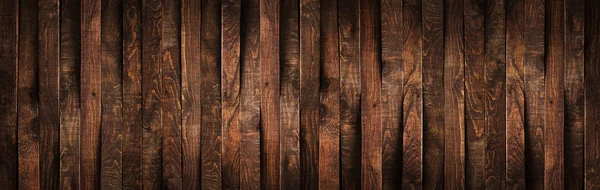 Madeira rústico marrom pranchas textura vertical fundo — Fotografia de Stock