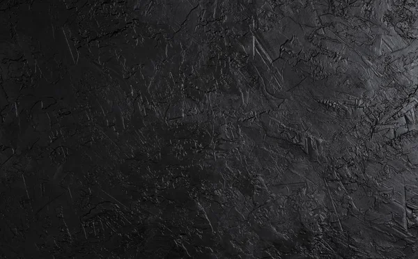 Zwarte stenen textuur, donkere leisteen achtergrond, bovenaanzicht — Gratis stockfoto