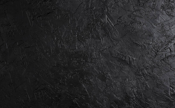 Black stone texture, dark slate background, top view