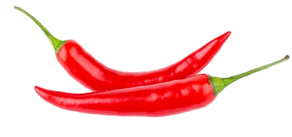 Red Chilli Pepper Isolated White Background — Stock Photo, Image