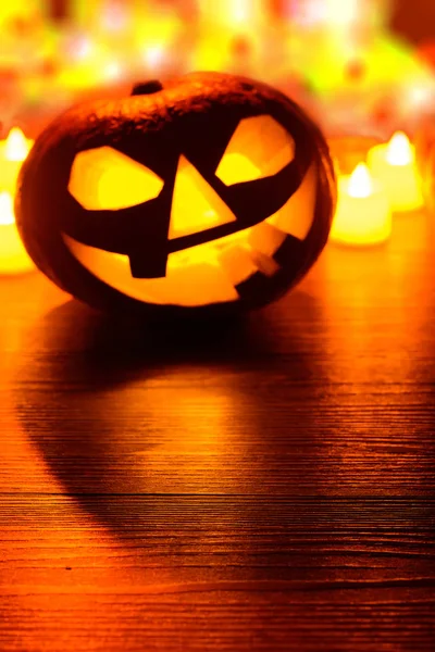 Pumpkin Lantern Halloween Concept — Stock Photo, Image