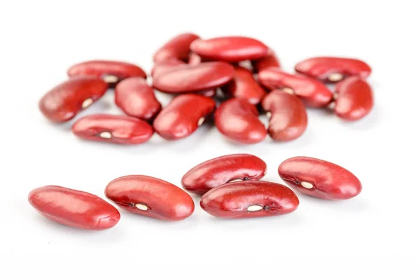 Red Kidney Beans Isolated White Background — Stock Photo, Image