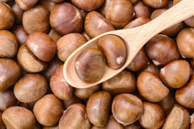 ahşap kürek kestane