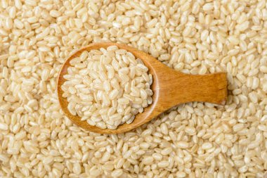 kahverengi pirinç gıda arka plan