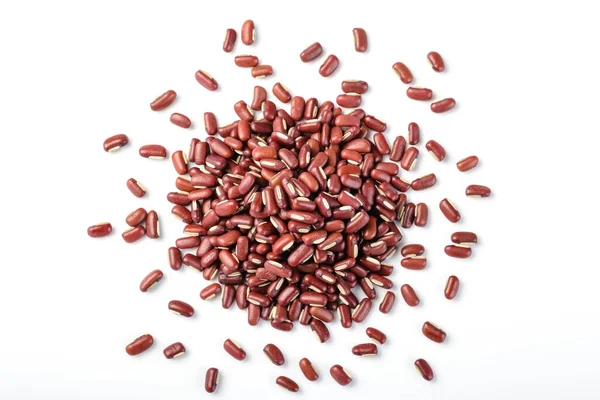 Red Kidney Beans Isolated White Background Royalty Free Stock Images