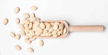 Kuru ham sümbül fasulye beyaz, en iyi görünüm