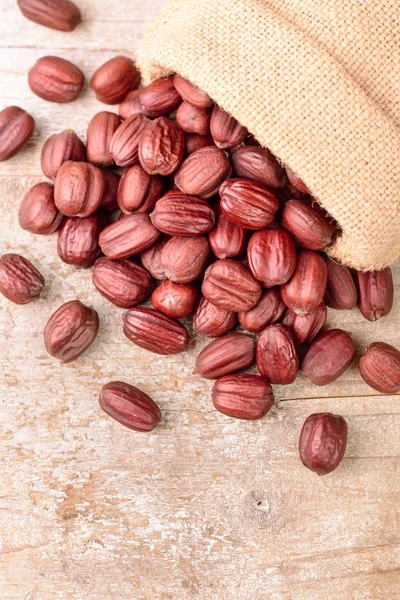Semințe Jojoba Masă — Fotografie, imagine de stoc