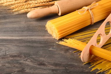 masada pişmemiş makarna