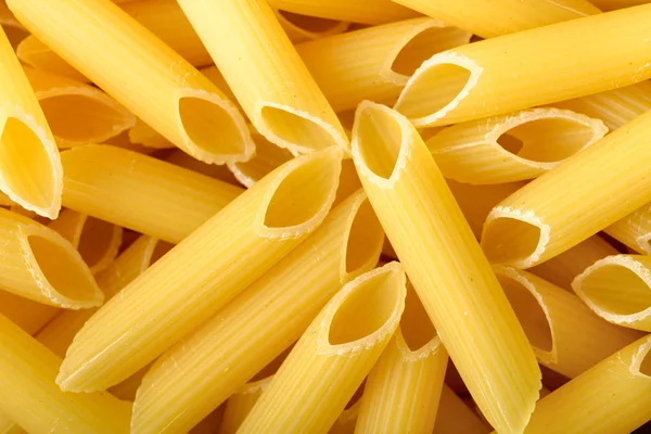 Uncooked Pasta Italian Macaroni — Stock Photo, Image