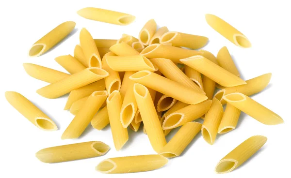 Okokt Pasta Italienska Makaroner — Stockfoto