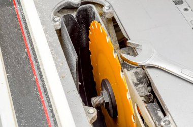 Ağaç işleme, atölye ayarlanabilir daire testere