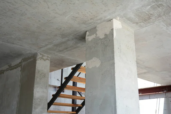 House room column from concrete