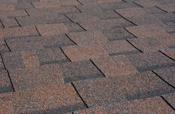 テクスチャ背景をアスファルトシングルします 屋根の帯状疱疹 屋根工事 屋根修理 — ストック写真