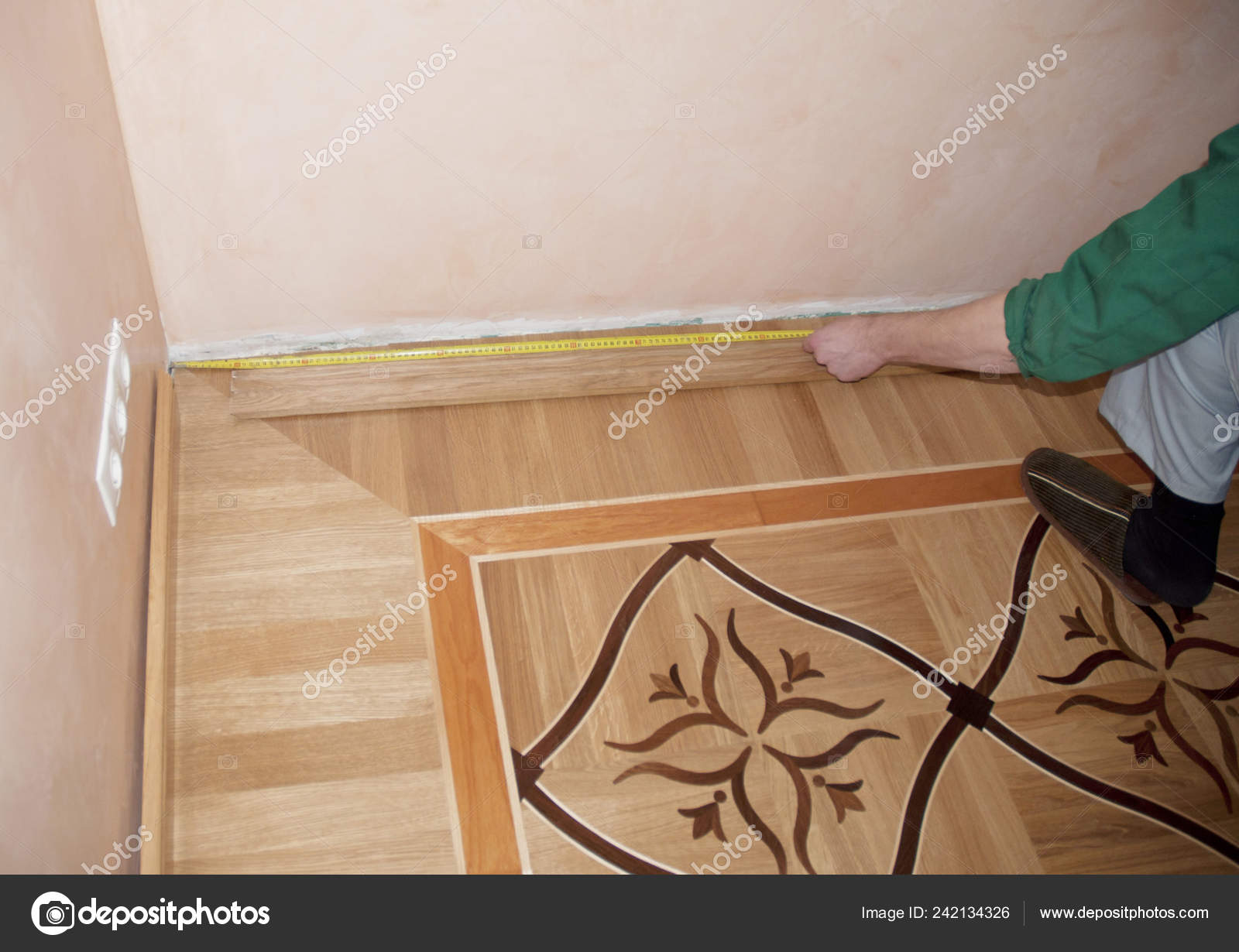 Wooden Batten Installation Repair Oak Wood Parquet