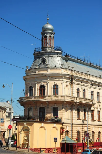 Chernivtsi Oekraïne Februari 2019 Schip Huis Tsjernivtsi — Stockfoto