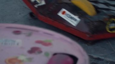 Saint Petersburg, Rusya - 24 Haziran 2017: ağır çekim robotlar nedeniyle