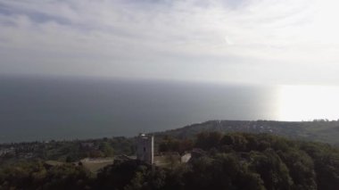 Güzel Anacopia kale ve Karadeniz görünümünü en iyi üzerinde güneşli yaz gün