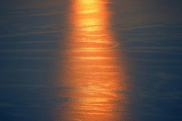Sunny Path Dawn Sea — Stock Photo, Image