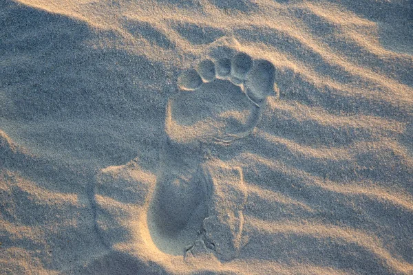 human footprints in the san