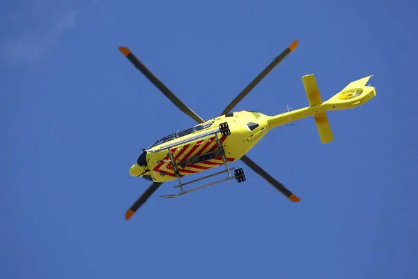 Helikopter Vliegt Hemel — Stockfoto