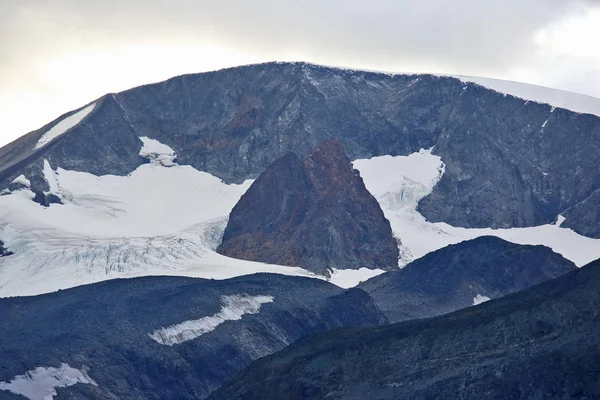 Vista Del Glaciar Las Montañas Noruega —  Fotos de Stock