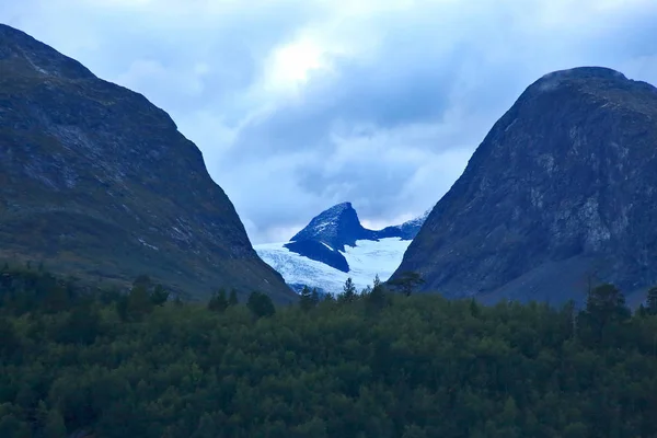 Hegyvidéki Terep Norvégia Jotunheimen Nemzeti Park — Stock Fotó