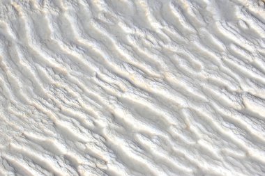 Pamukkale, Türkiye 'de travertin dokusu