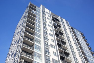 çok katlı konut buildin yeni inşa edilmiş